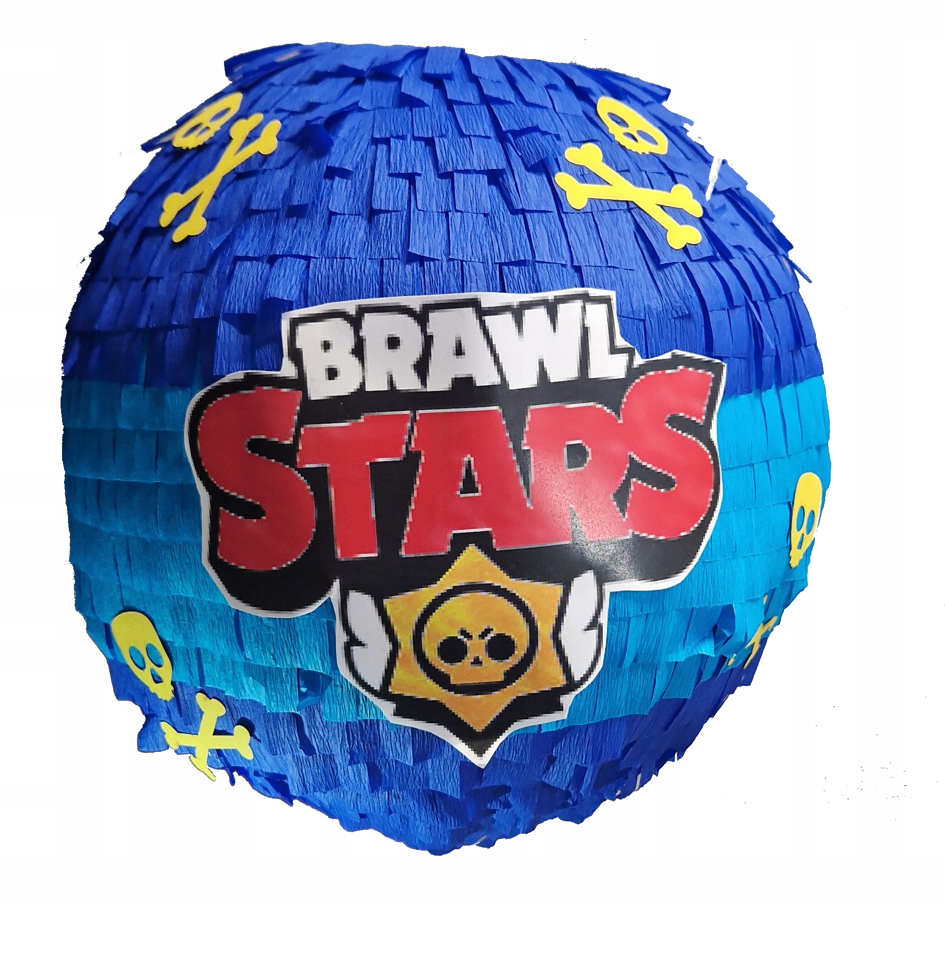 PINIATA niebieska gra 90 brawl leon cm dodatki Wzór Piniata