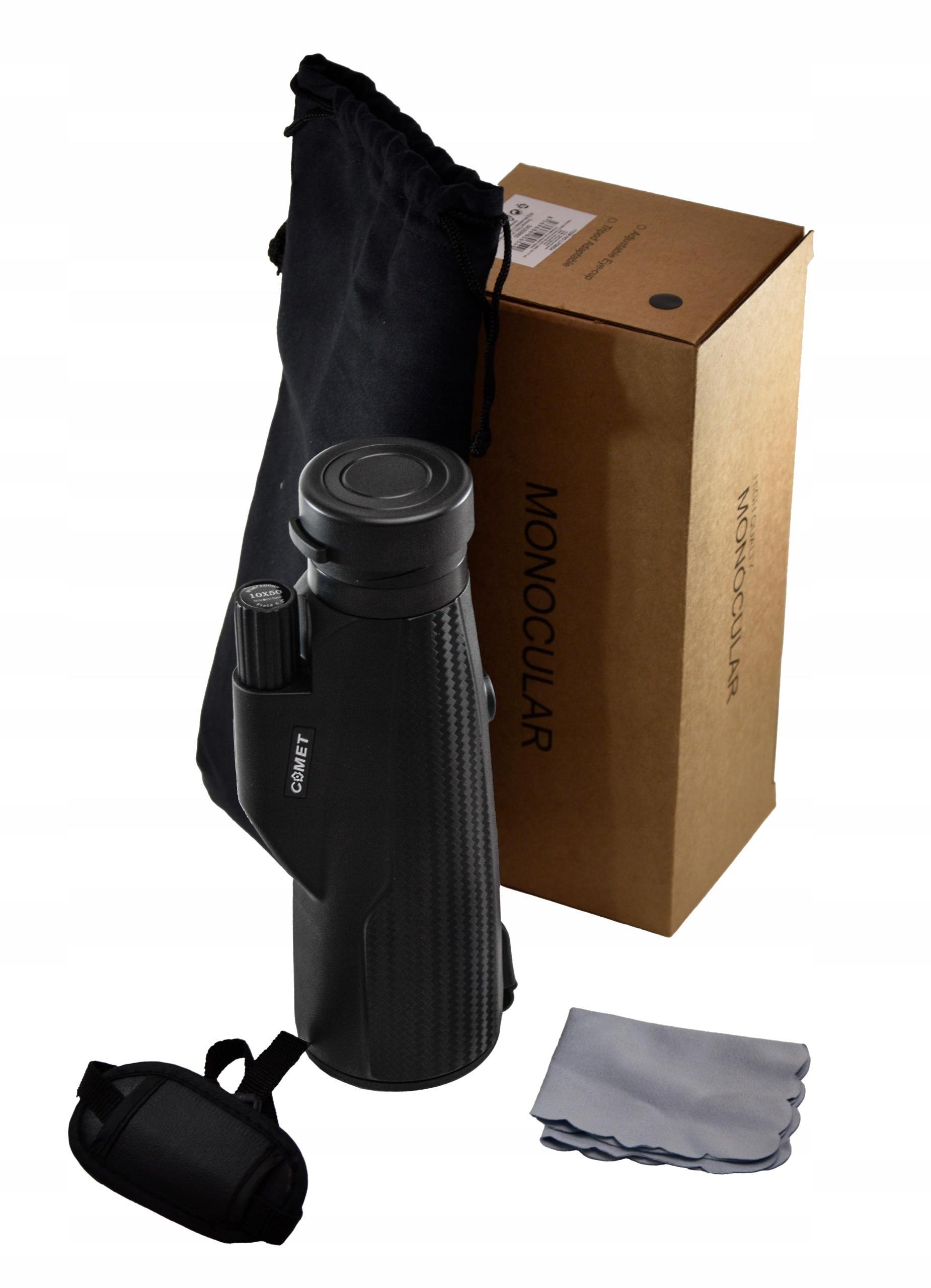 Monokulár Comet Teleskop Dalekohled Držák Na Stativ 10X50 Hd 91 M 1000 M