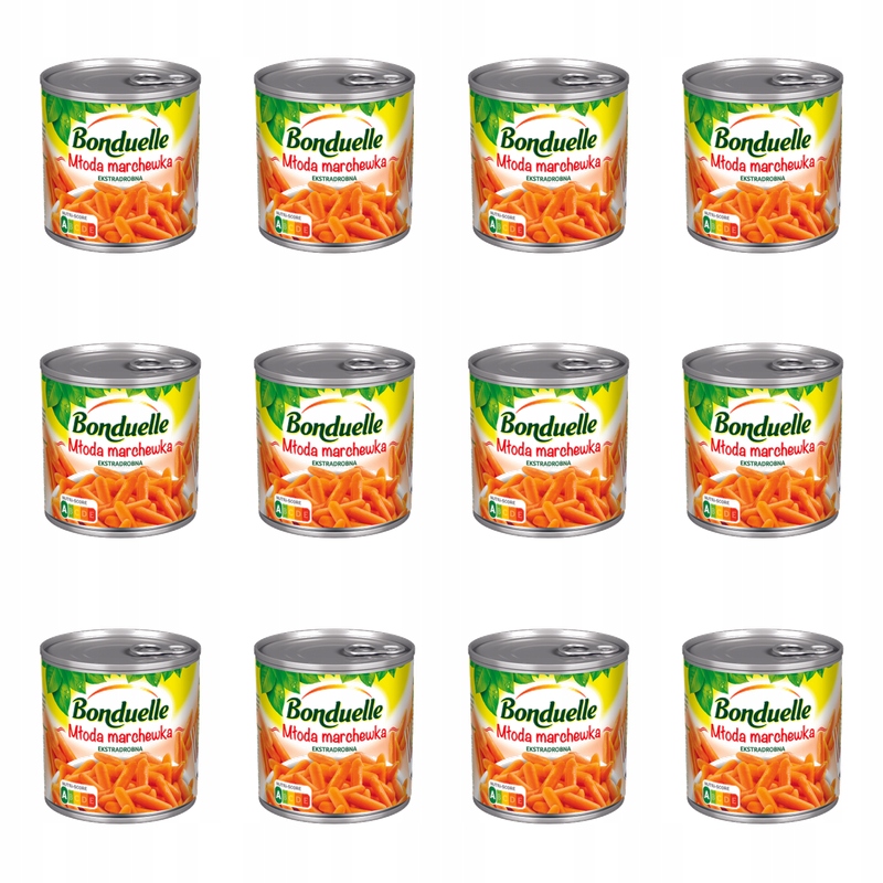 Bonduelle Mladá mrkev extázní 425 ml X12