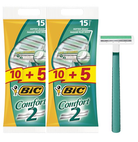 

Bic Comfort 2 Maszynki do golenia 30 sztuk