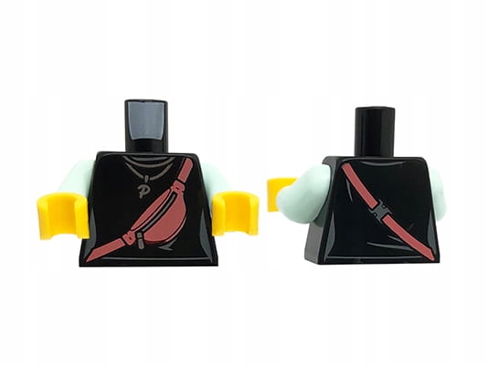 

Lego tors figurki czarna bluzka z nerką torebką
