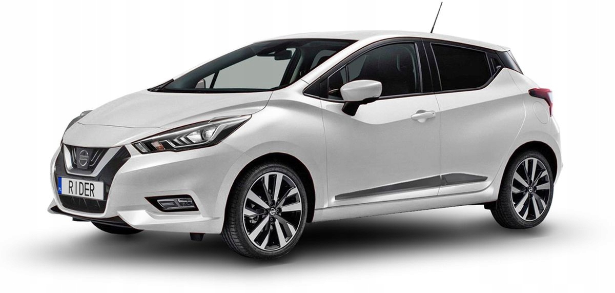 Bočné lišty dverí Nissan Micra V, 2016- ,
