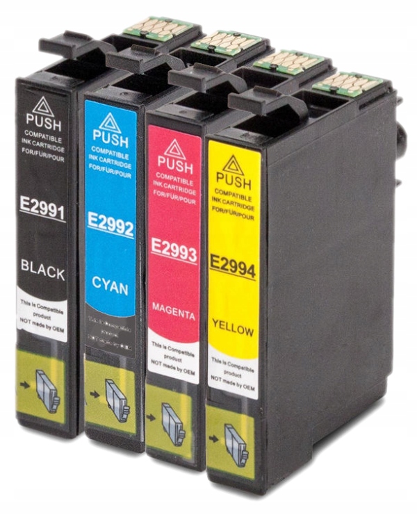 

4x Tusz Do Drukarki Epson Home XP332 XP335 XP342