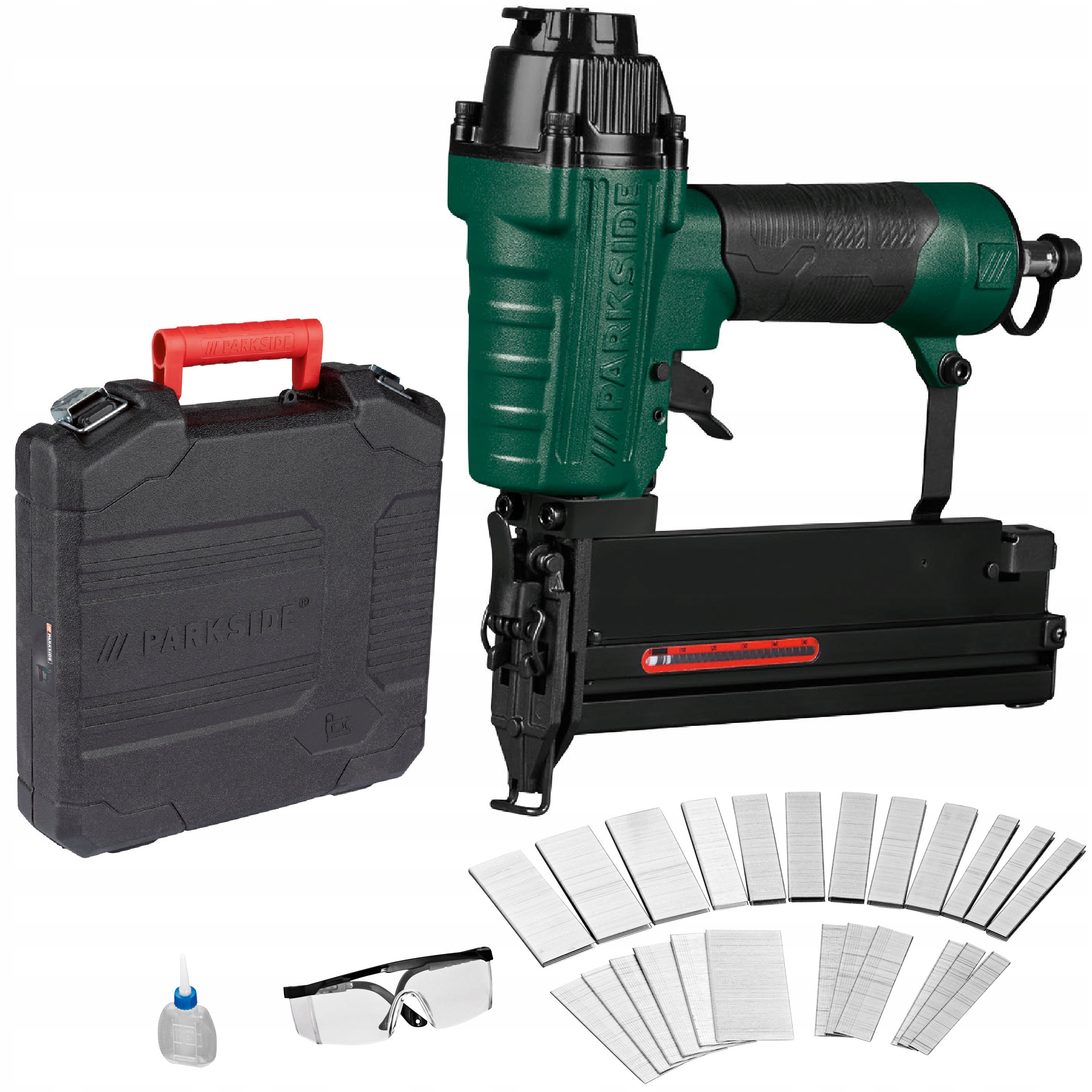 PARKSIDE Zszywacz na sprężone powietrze zszywacz pneumatyczny + zszywki