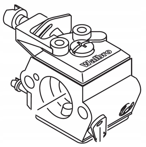 Nd Makita Dolmar Karburátor Walbro WT-76B, 111, 115, PS43, PS52,957151102