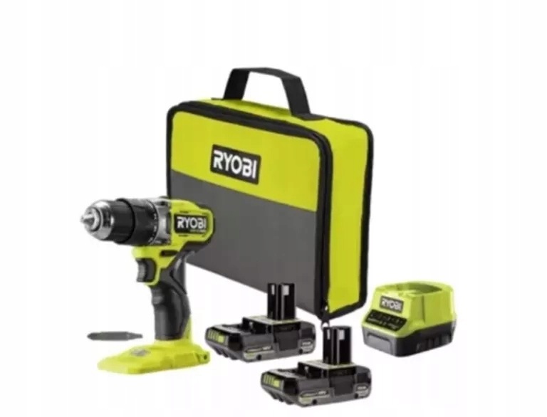 Wiertarka Udarowa Ryobi RPD18C1-220S 18V One+ Hp 2X2,0AH 4892210234070