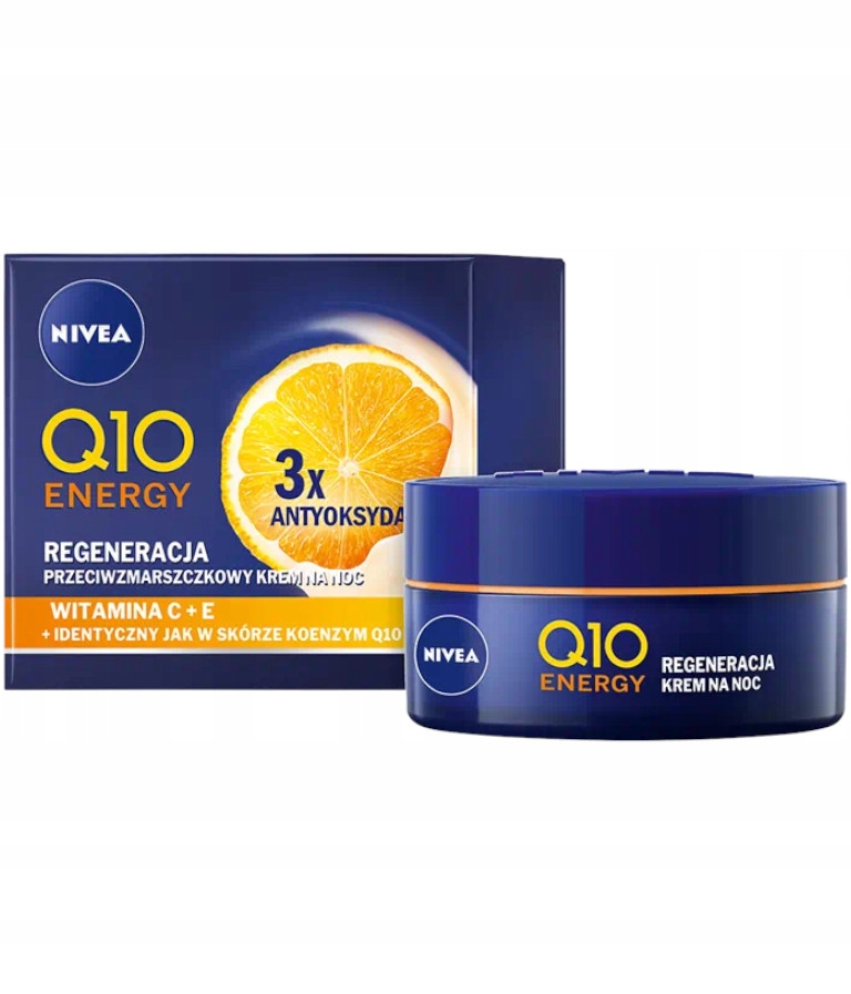 NIVEA Q10 KREM PRZECIWZMARSZCZOKOM ENERGY na noc Marka Nivea