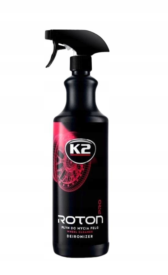 K2 Roton Pro 1L Żel Do Mycia Felg Czerwona Felga