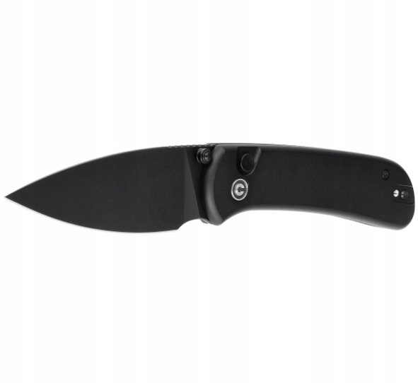 Nůž Civivi Qubit Black Aluminum, Black Stonewashed