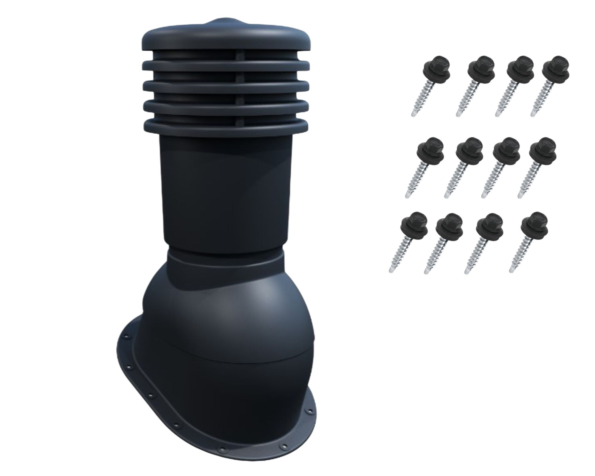 

Kominek Wentylacyjny 150 Dach Płaski Blacha Rąbek