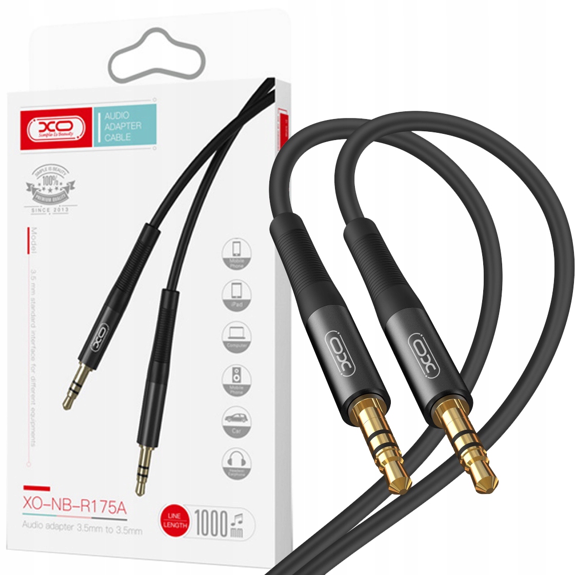 

Kabel Audio Mini Jack 3,5MM Aux 1M