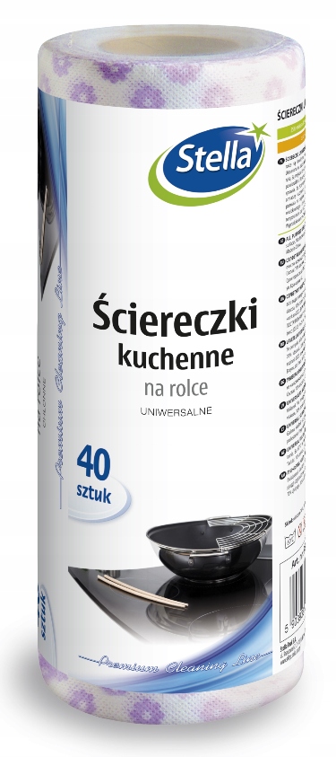 

Stella Ściereczki Uniwersalne na Rolce 40szt