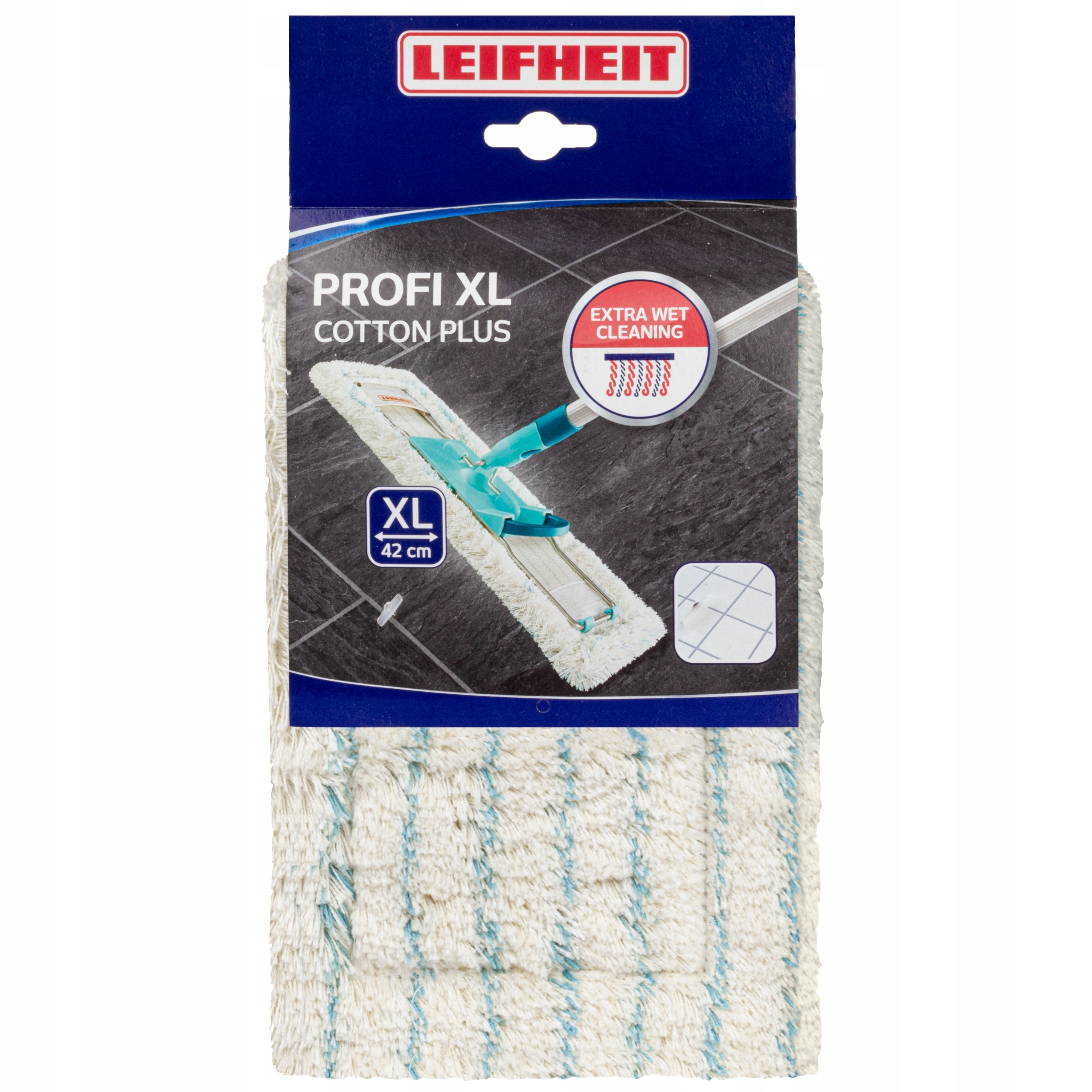 Levně Vložka do mopu plochá Leifheit 55117 Profi Cotton Plus 42 cm Pro Dlaždice