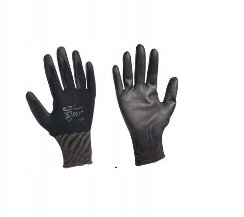 12 пар L BLACK OSH GLOVES рабочие перчатки