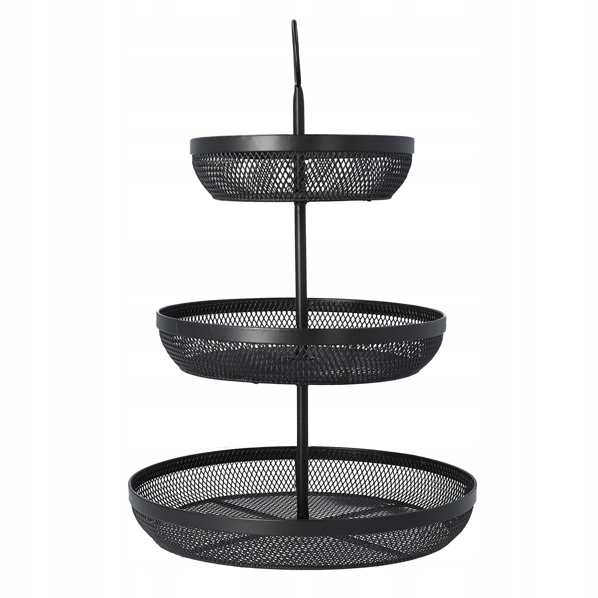 

Koszyk Na Owoce Gridio trzypiętrowy okrągły Homla