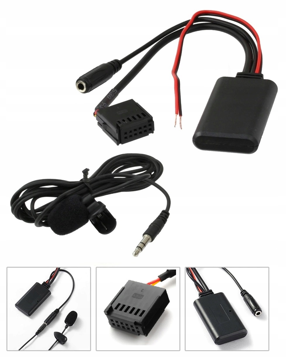 

Adapter Bluetooth Moduł Aux MIC Ford Kuga Galaxy
