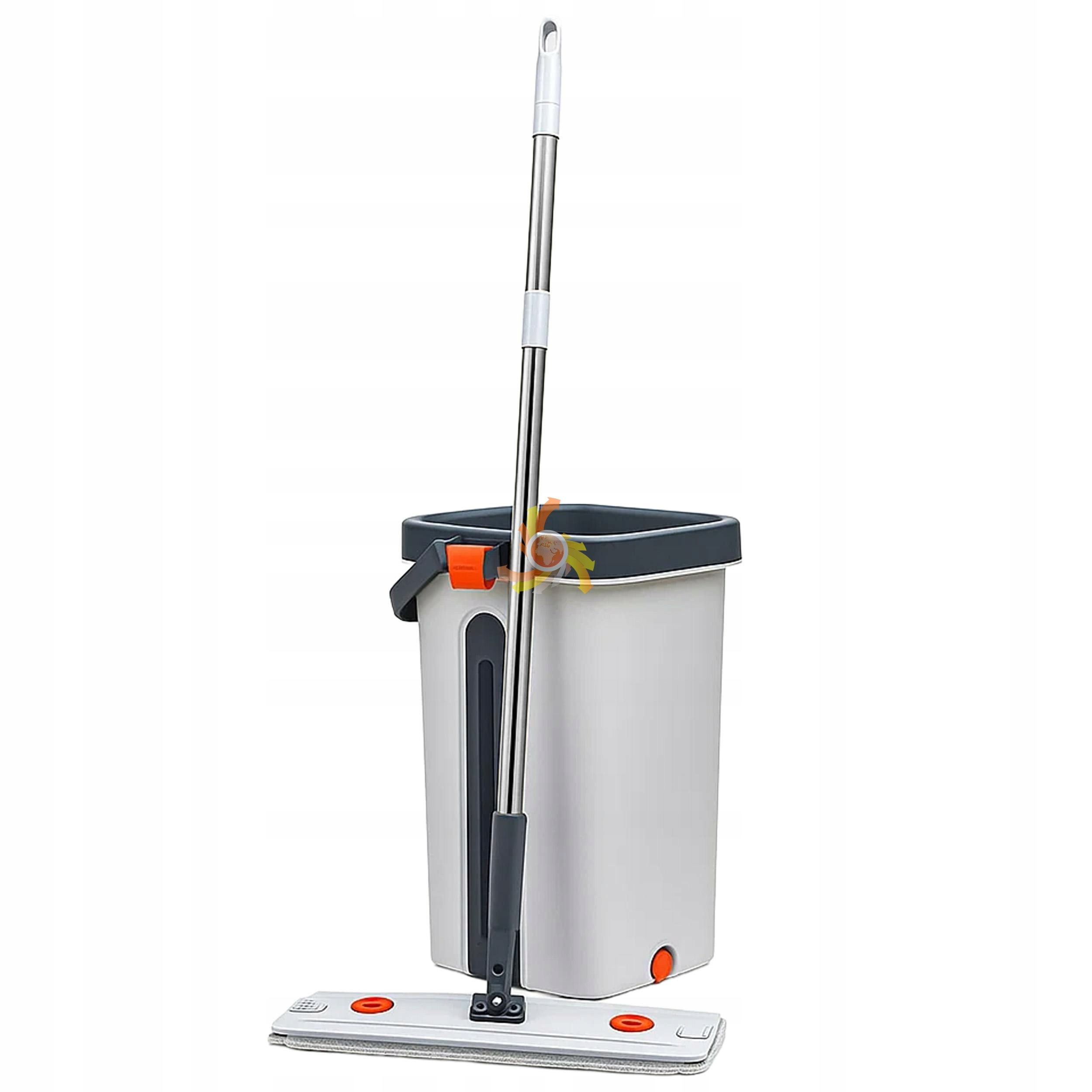 Levně Q8E2 Plaski Mop Se Ždímačem Dvoukomorový Ultra