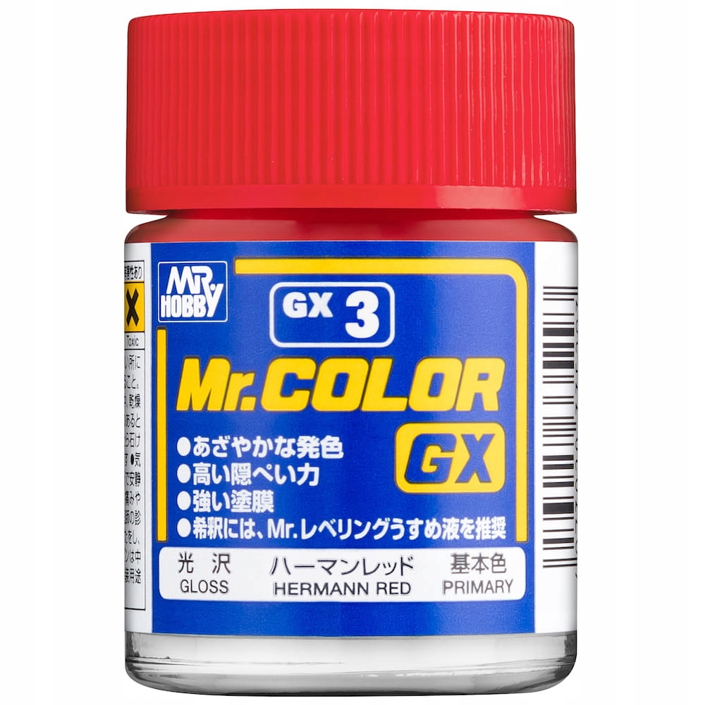 Mr. Color GX-003 Hermann Red błyszcząca farba
