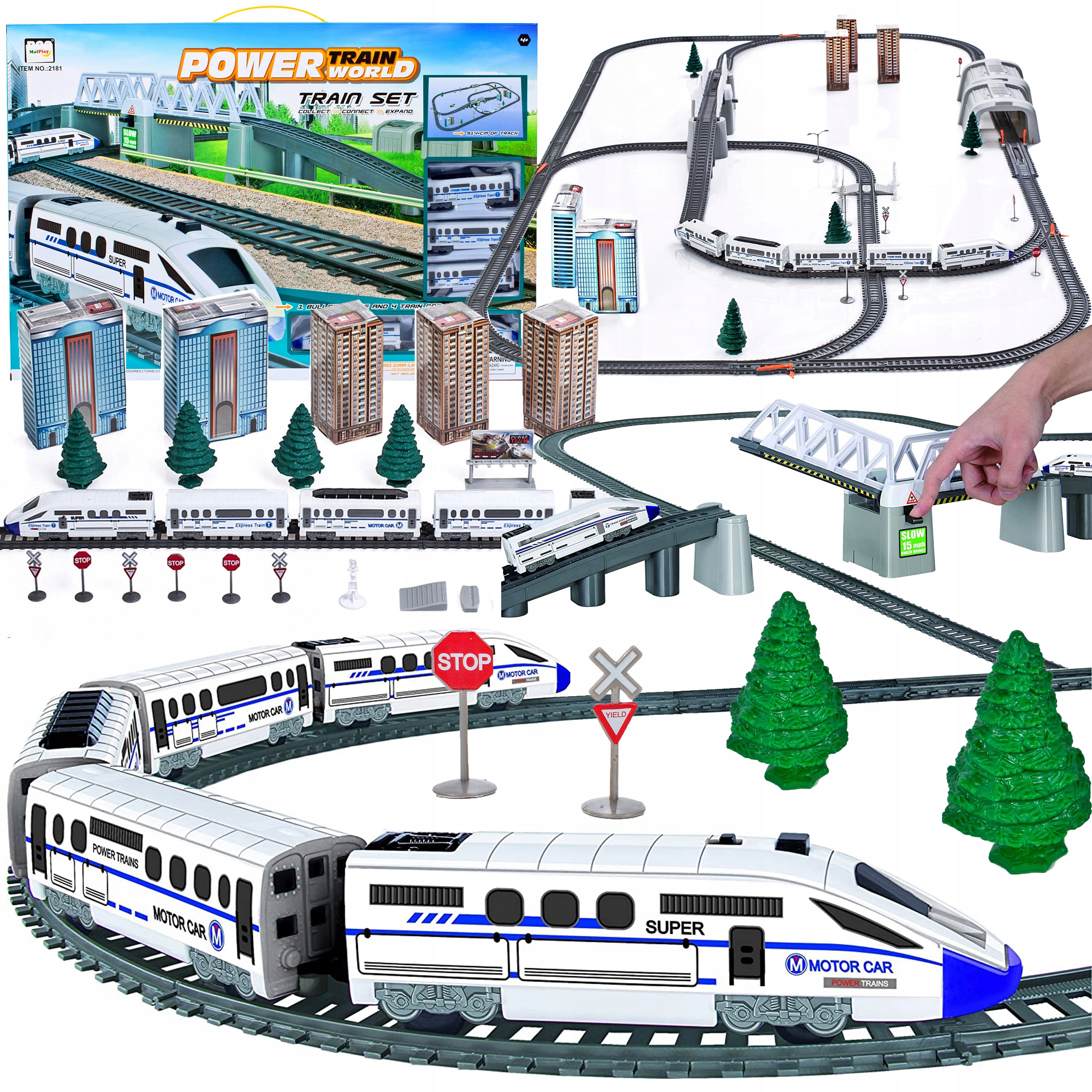 ELECTRIC RAILWAY TRACK TRAIN LIFTING BRIDGE XXL