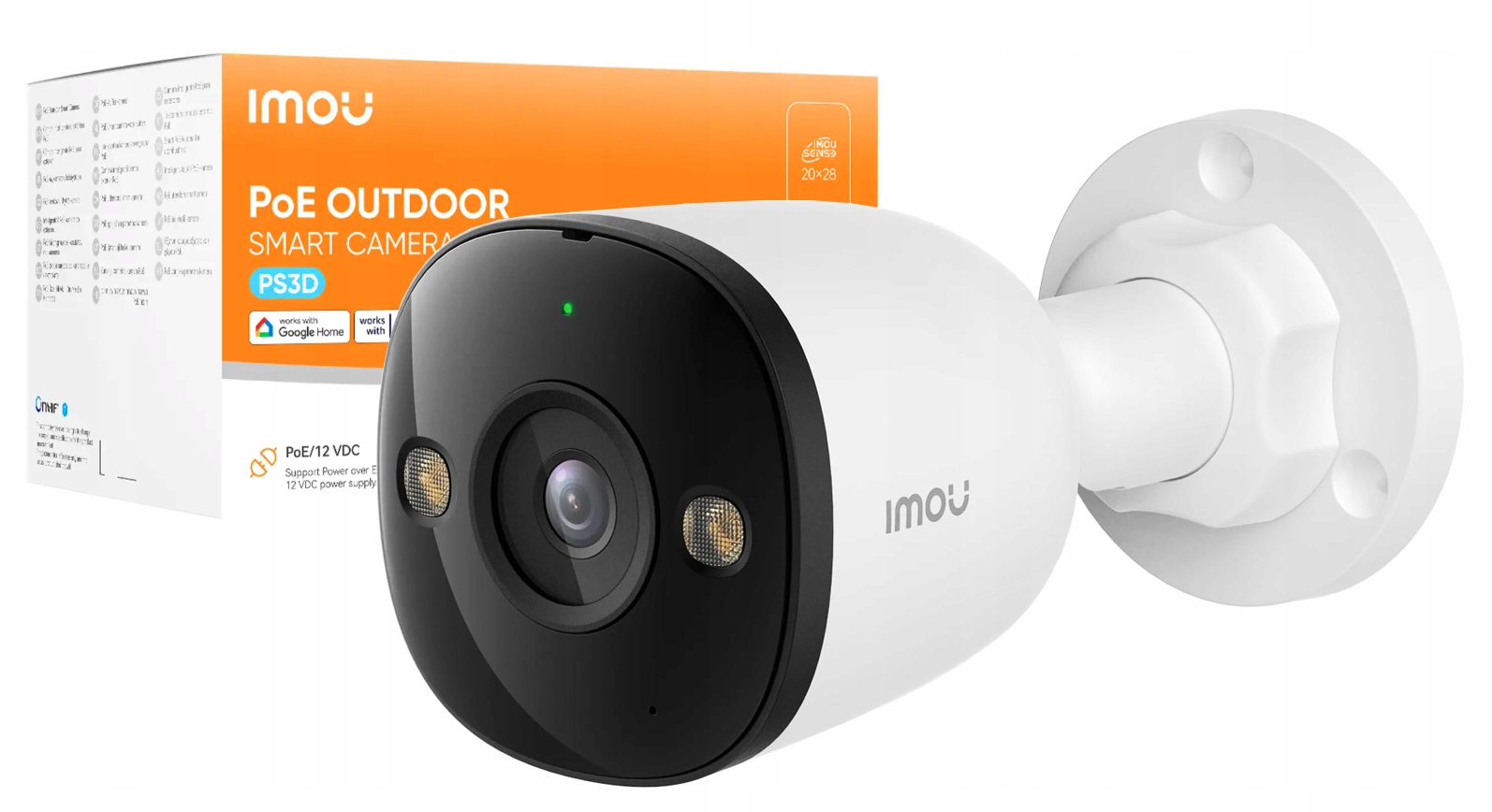 Ip kamera Imou 5MPx IPC-PS3E-5M0-0280B Externé napájanie PoE