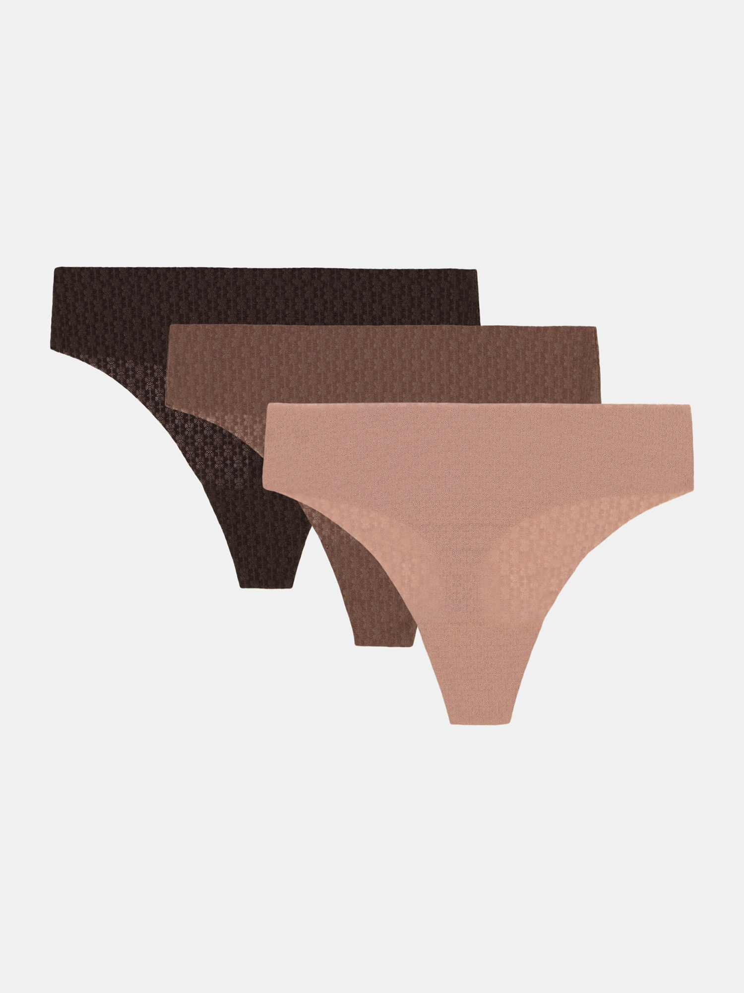 Under Armour Dámské tanga Under Armour Ua Pure Stretch Mesh Thong 3pk