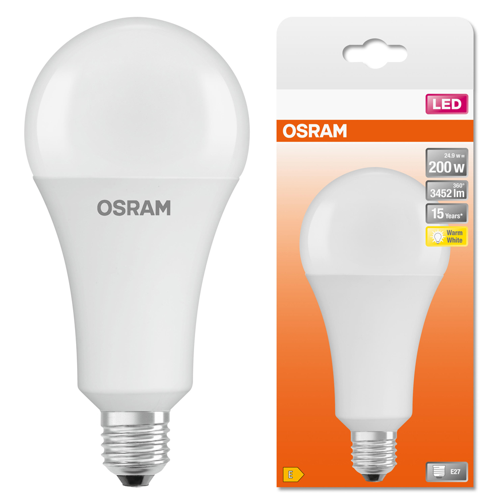 

Żarówka Led 24,9W=200W E27 Osram 3452lm 2700K