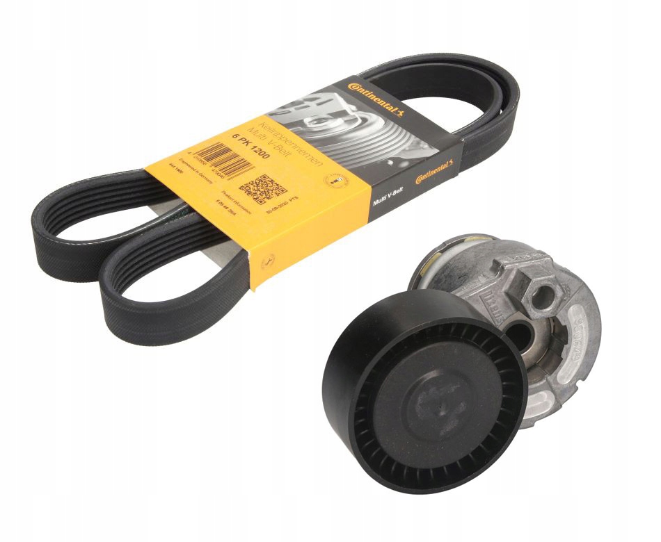 6PK1200, VKM36055 - Ремень и натяжитель Scenic, Megane III 1.5 dCi 106KM