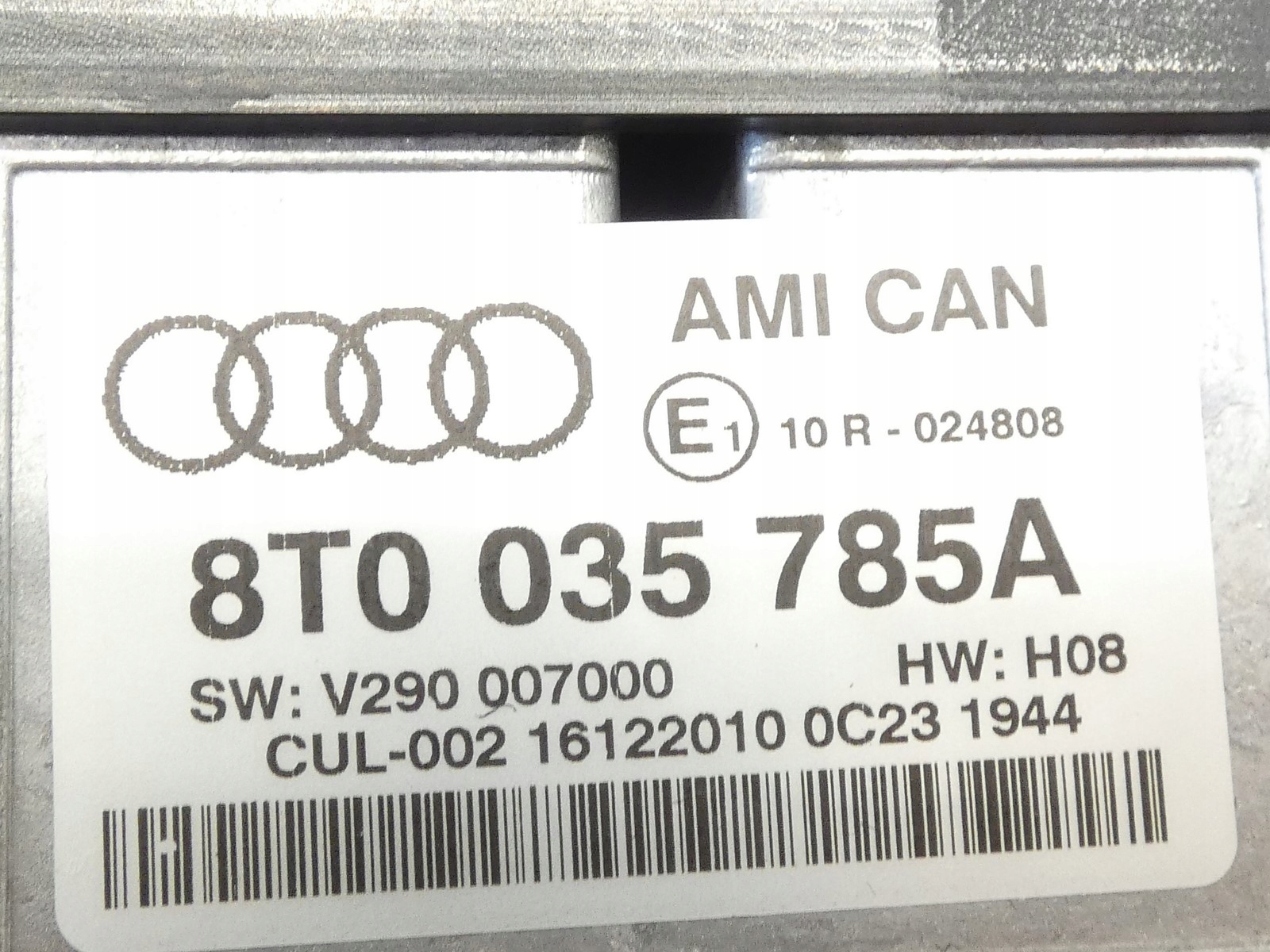 modulo lettore INTERFACE MEDIA-IN AUDI Q5 8R A4 B8 A5 8T 8T0035785A
