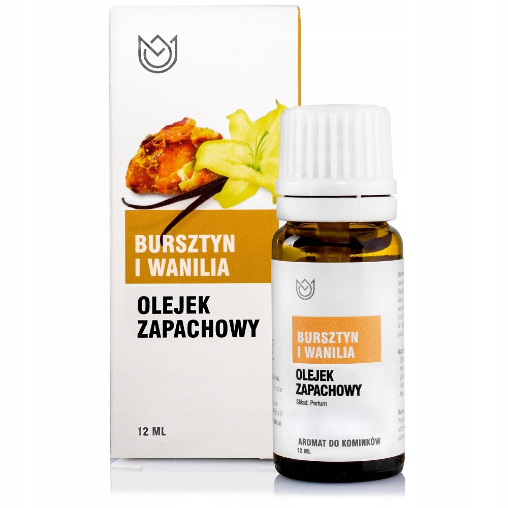 Olejek zapachowy Bursztyn i wanilia 10ML Aromaterapia