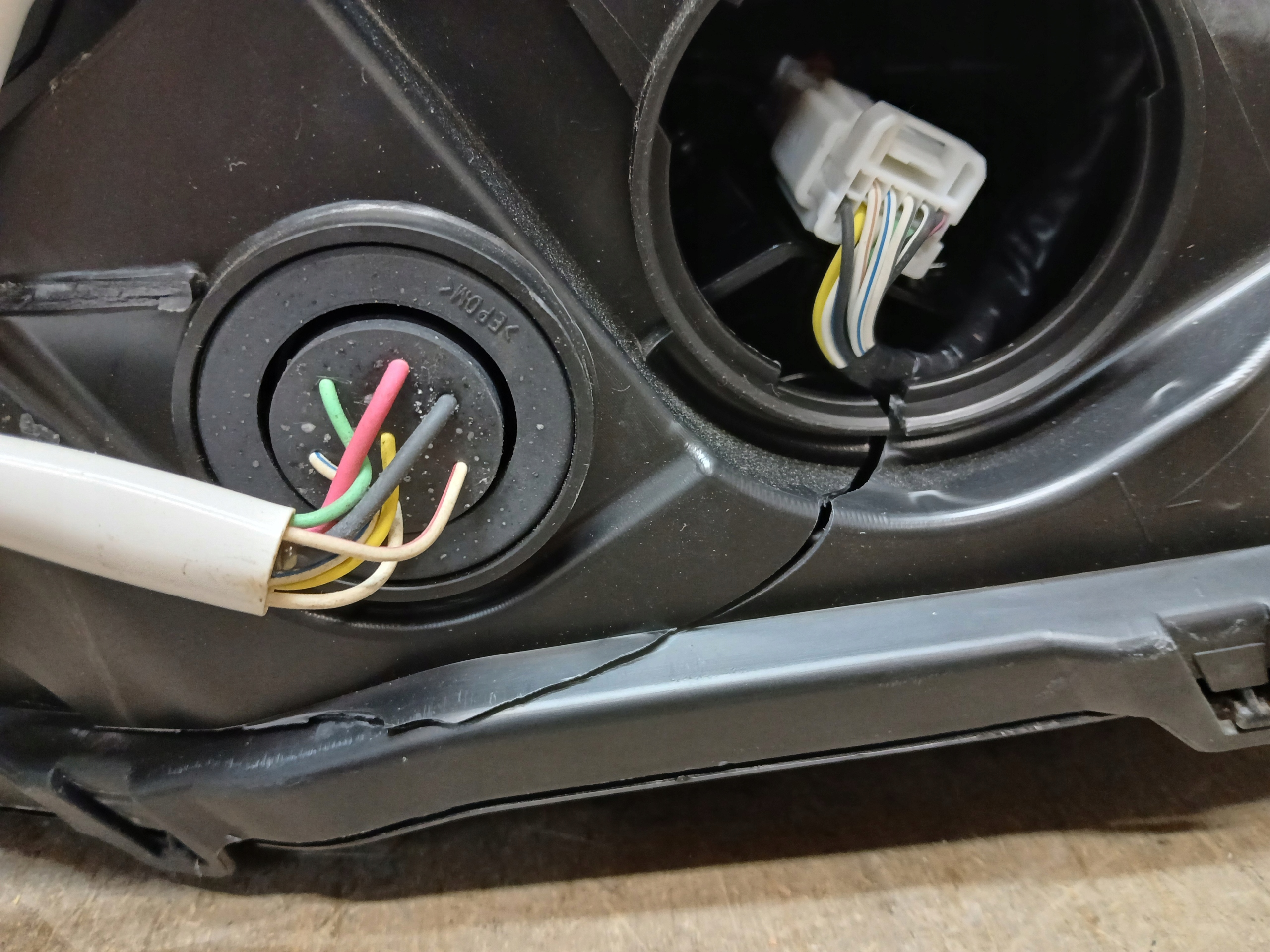 light front left MAZDA VI 6 GL FULL LED GRF5-51040 12 PIN