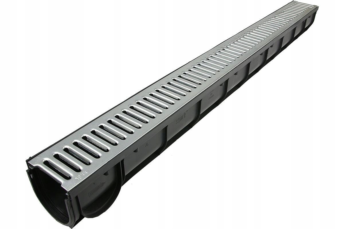 ODWODNIENIE LINIOWE KORYTKO odpływ kratka do 1,5T Szerokość 0.09 m