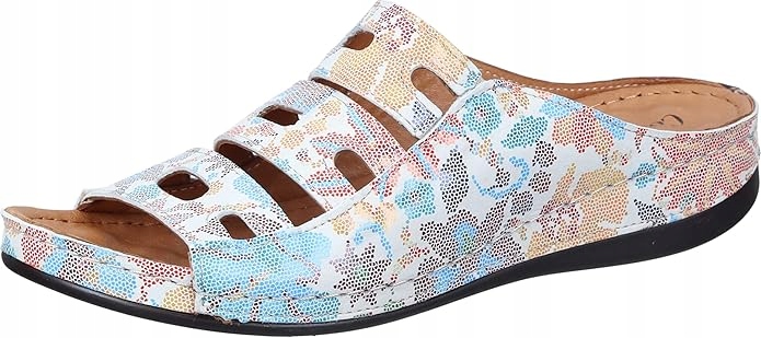 Comfortabel 700689-00 Nazouváky vícebarevné kožené vel.
