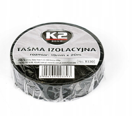 

K2 Taśma Izolacyjna 19 MM X 20 M