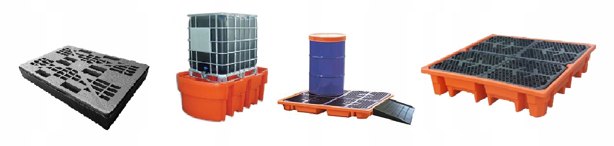 Wanna paleta ociekowa wychwytowa pod 2 beczki 150L Marka inna