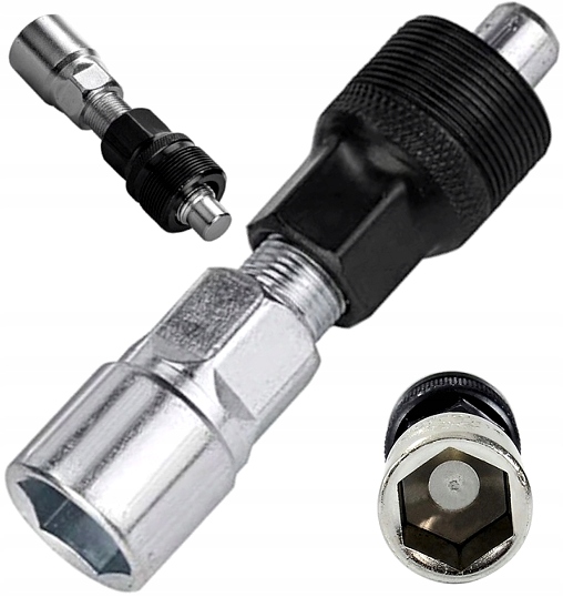 KLUCZ ŚCIĄGACZ DO KORB NA KWADRAT SOLIDNY STALOWY