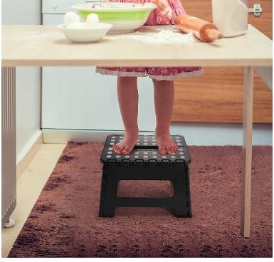 PODEST PRZENOŚNY STOPIEŃ STOŁEK SKŁADANY TABORET ANTYPOŚLIZGOWY STOŁECZEK Montaż meble złożone