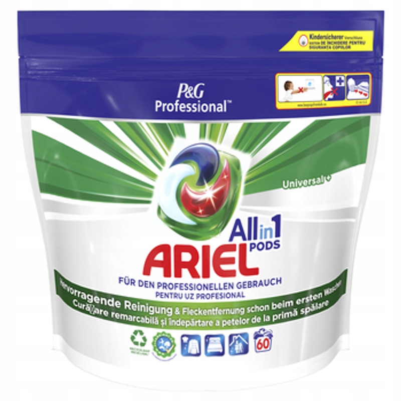 Ariel Professional All-in-1 Pods Kapsle na praní 60 ks