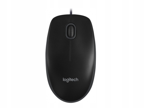 

Myszka przewodowa Logitech B100 Usb czarna