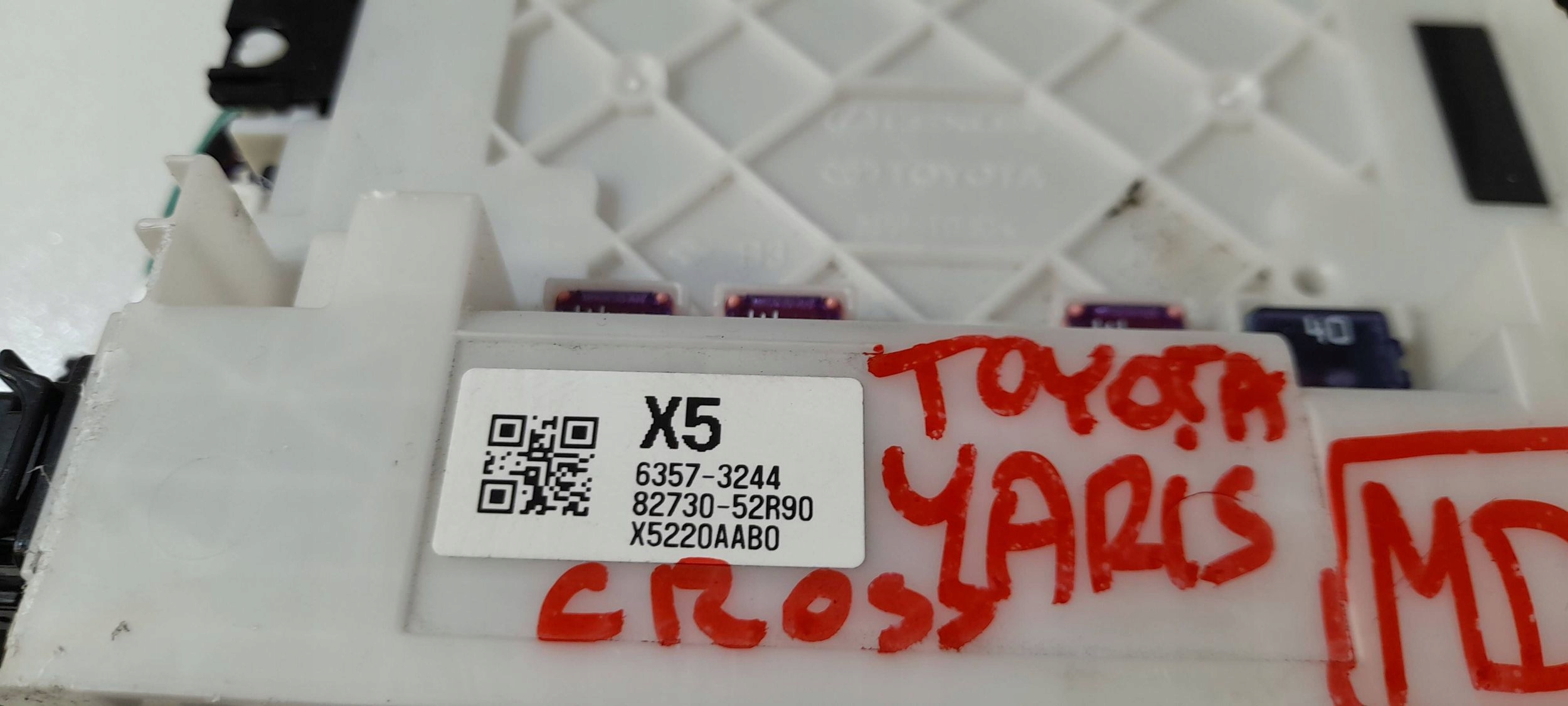 Toyota Yaris XP210 module / control unit BSM 8273052R90