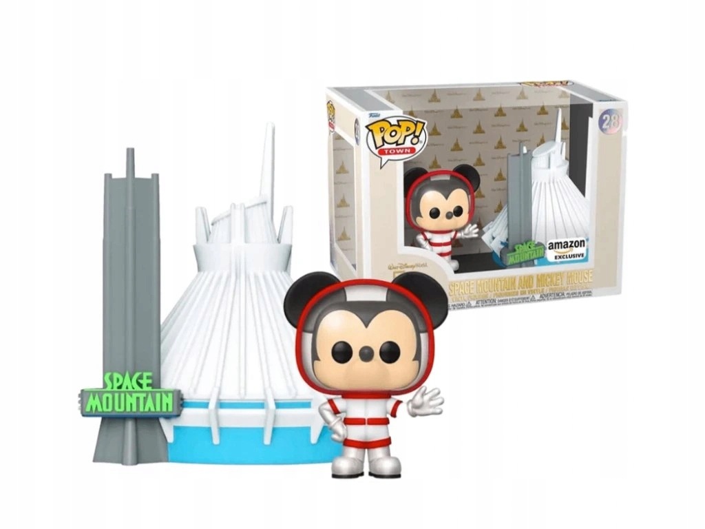 Funko Pop! 28 Space Mountain and Mickey Mouse