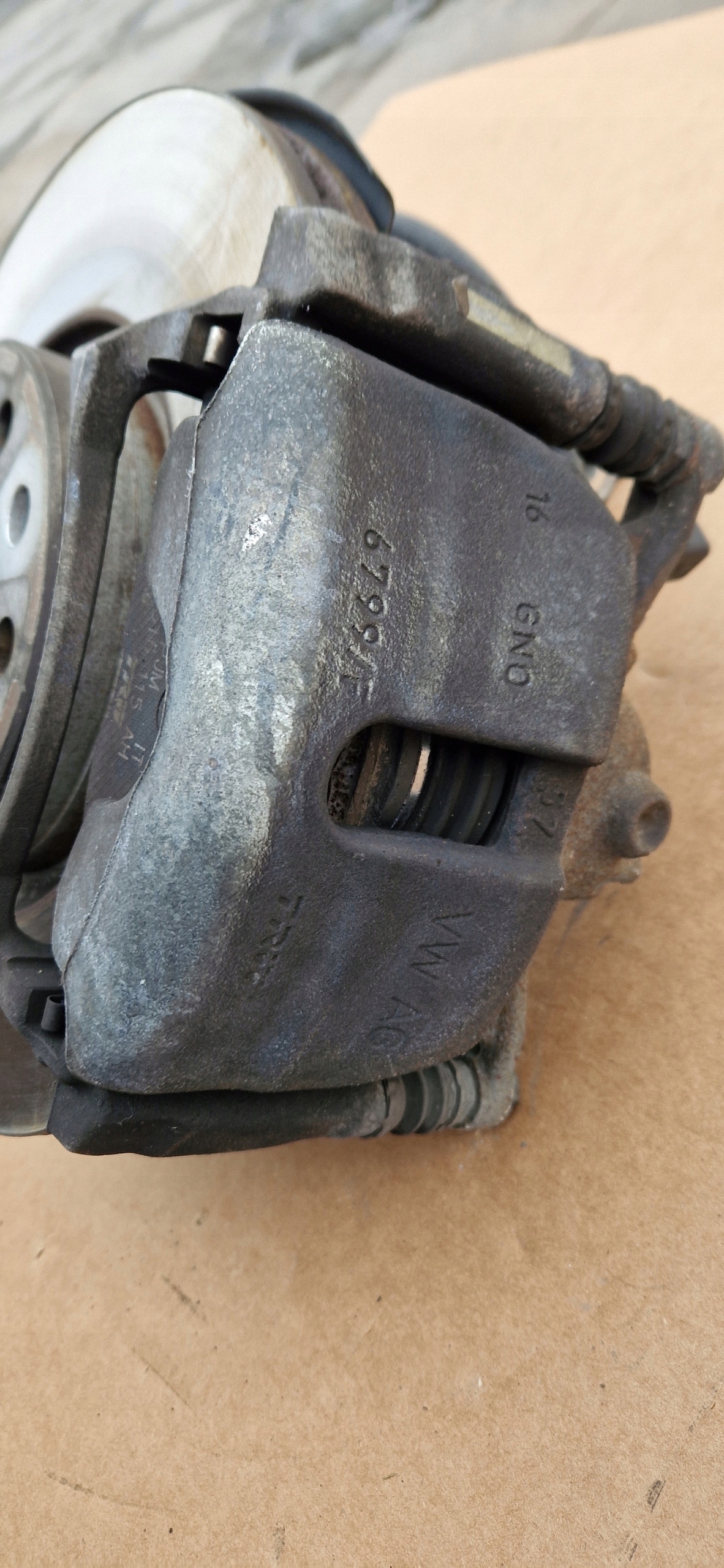 swing caliper disc KODIAQ 2016- front PR 1.5
