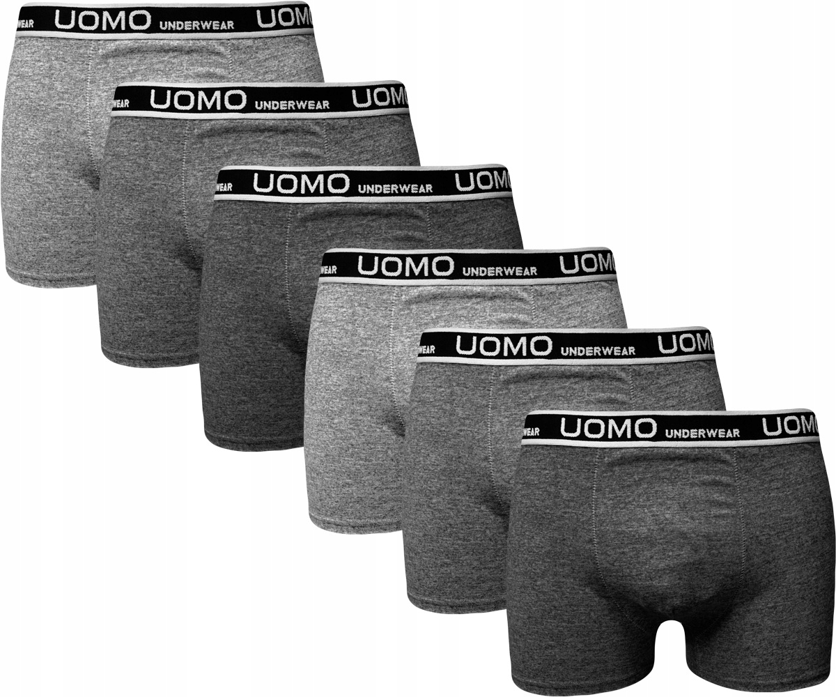 

6-PAK Bokserki Męskie Bawełniane