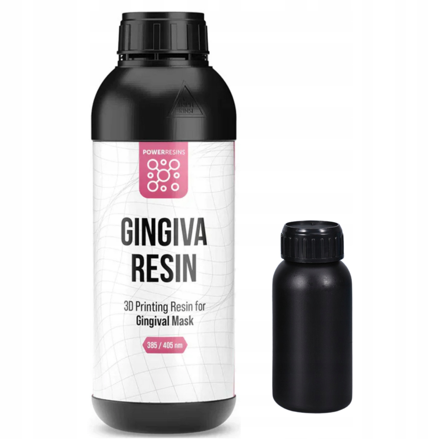 Zubní Uv pryskyřice PowerResins Gingiva Růžová 0,1 kg 0,1 l pro 3D tisk