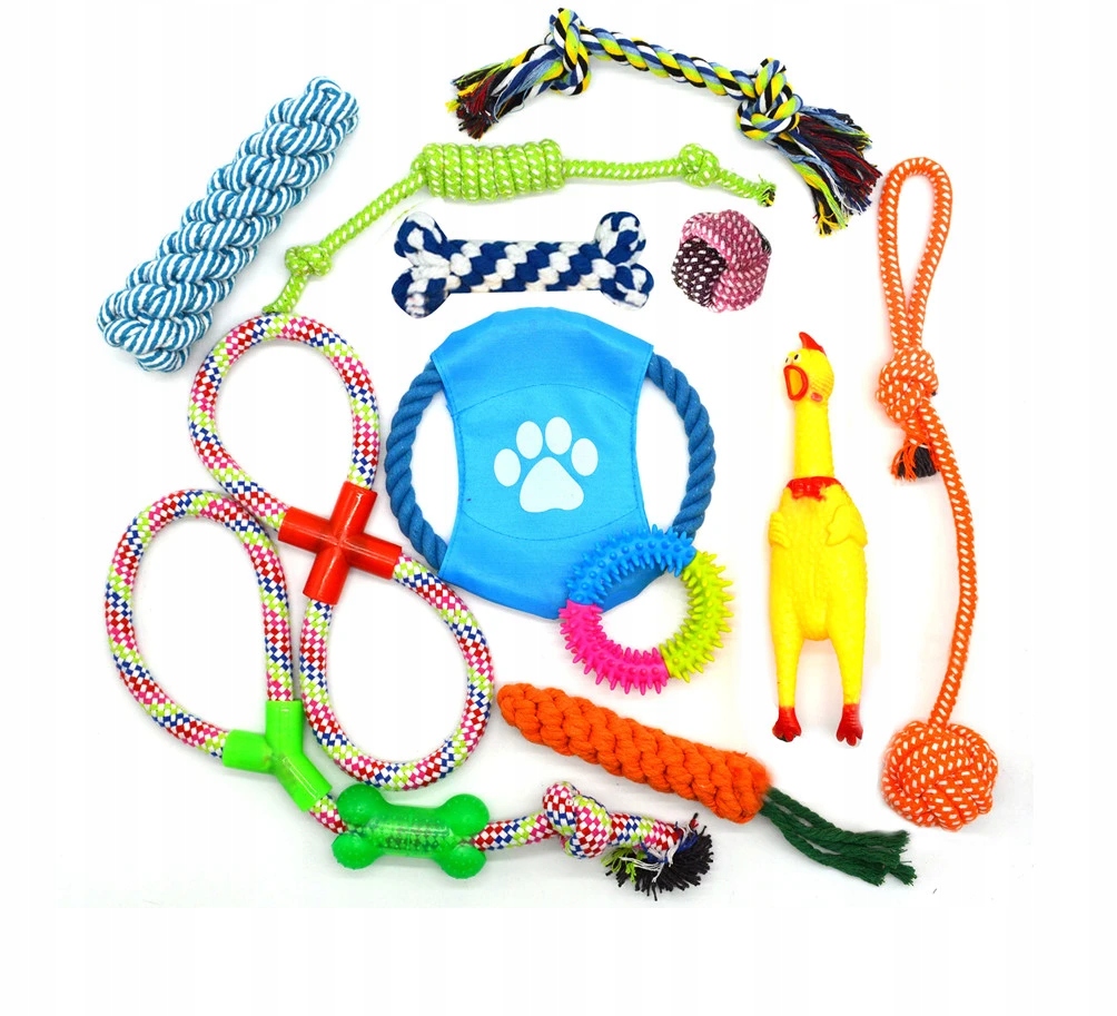 

Zabawka dla psa szarpak gryzak dysk piłka lina