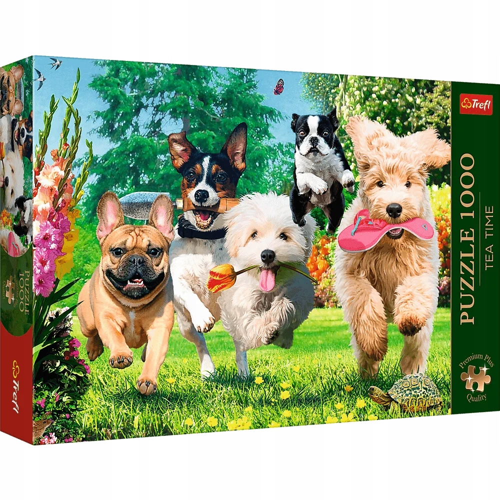 Puzzle Premium Plus 1000 elementów Nadchodzą kłopoty! 10800 Trefl