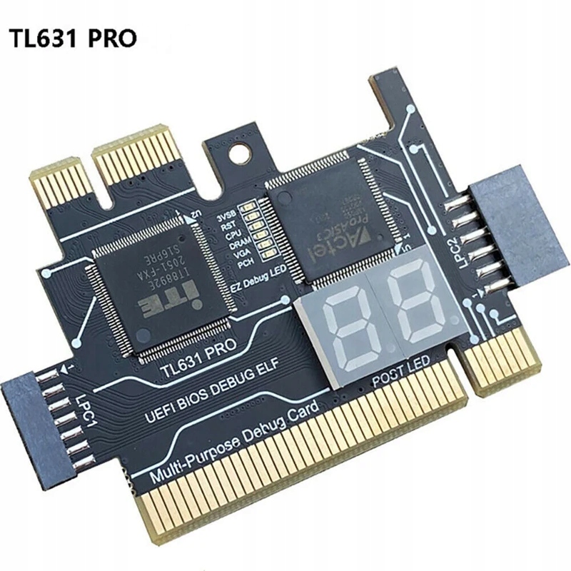TL631 Pro Multifunction Desktop Laptop LPC-DEBUG Post Card PCI PCI-E Mini EAN (GTIN) 6911105496404