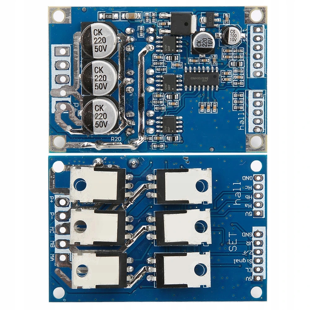DC 12V-36V 15A 500W Bezszczotkowy Sterownik Silnika Hall Bldc Płyta