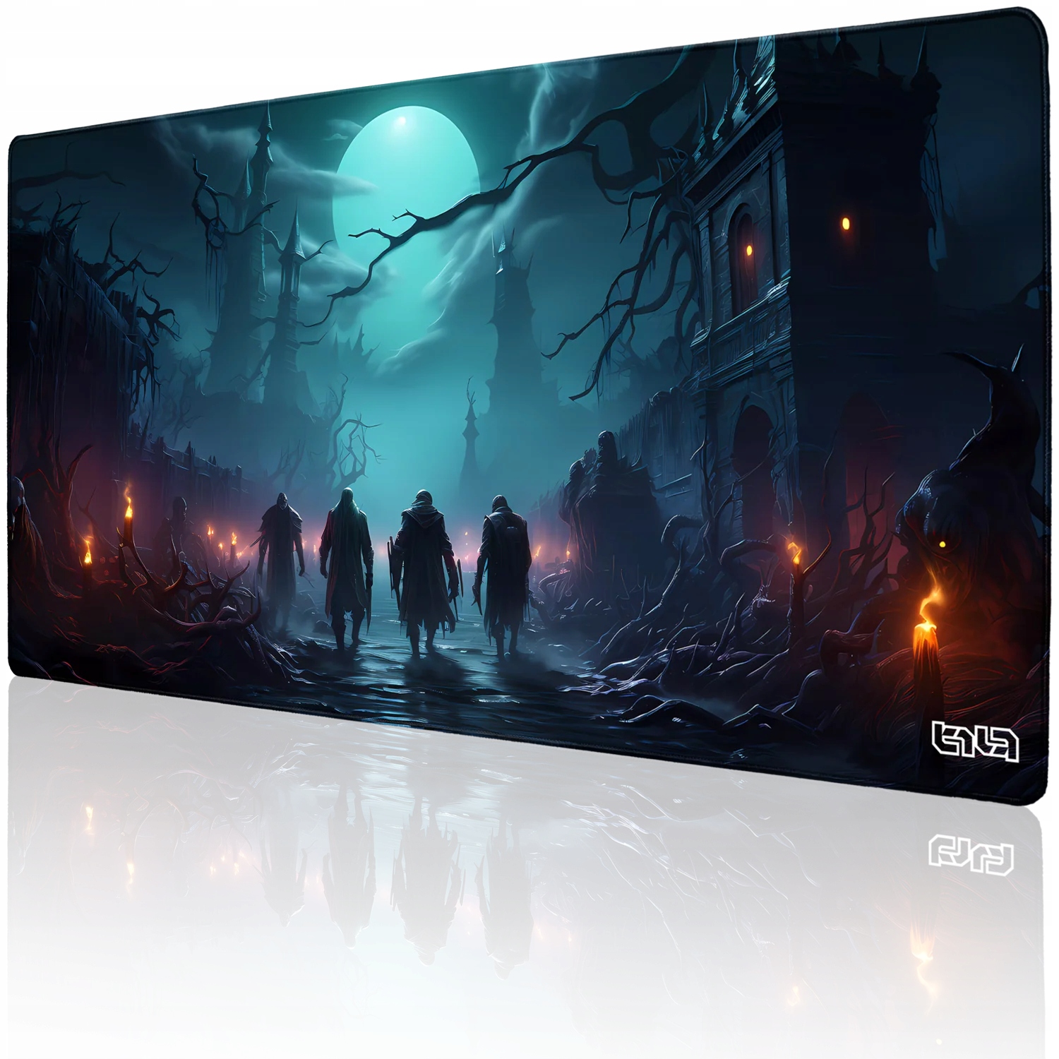 Herní Podložka Zmutovaný hřbitov 100x50 Tilt XXL Dárek Odolná