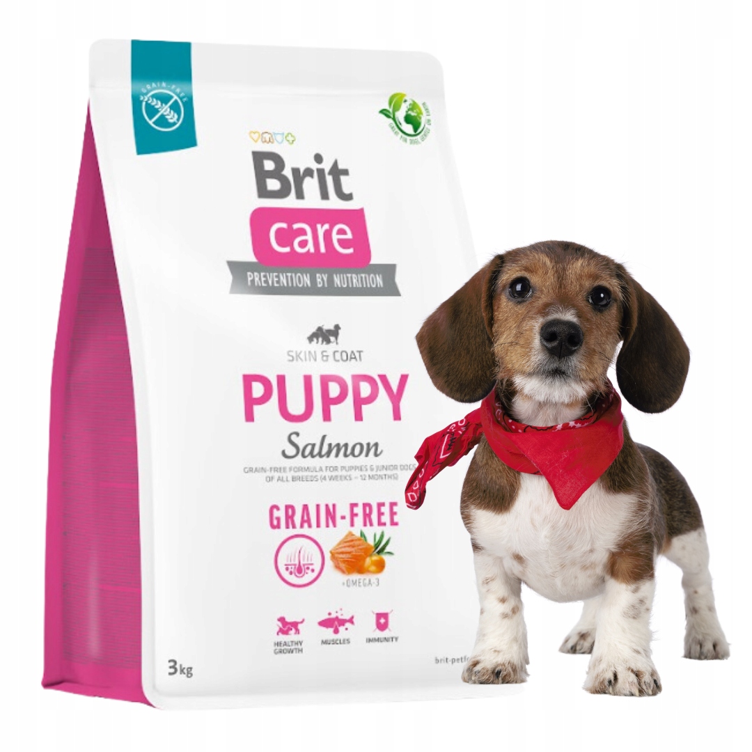Brit Care Puppy Salmon w Sucha karma dla psow Allegro.pl