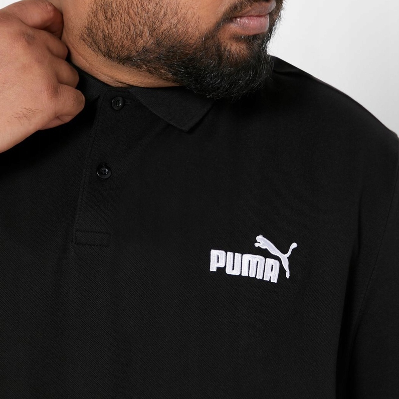 Puma koszulka polo polówka czarna plus size 6XL Płeć mężczyzna